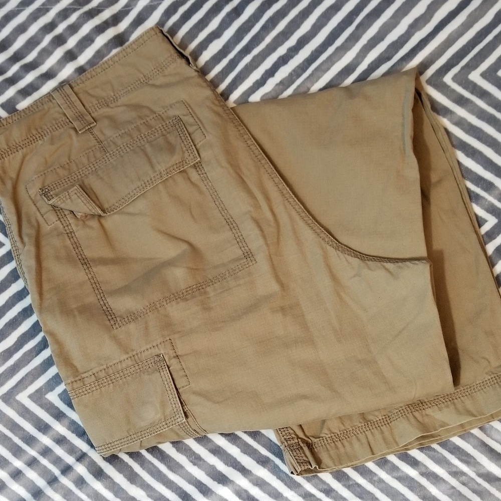 Eddie Bauer Men's Tan Cargo Pants 36x34
